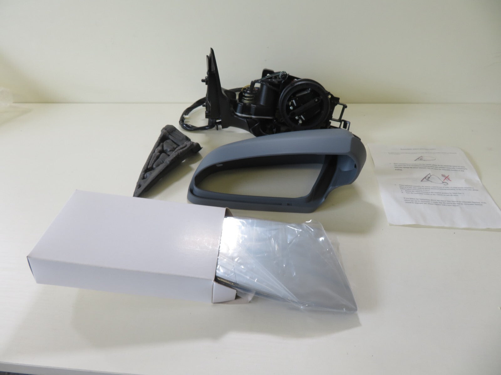 OS DRIVER RH DOOR WING MIRROR FOR AUDI A4 2000-2006 B6 388-ADD033TBPA BRMB