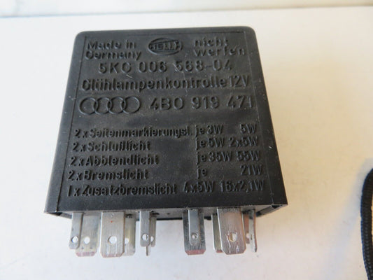 AUDI A3 1.8T HEADLIGHT CONTROL RELAY 4B0919471 1998-2002 A37