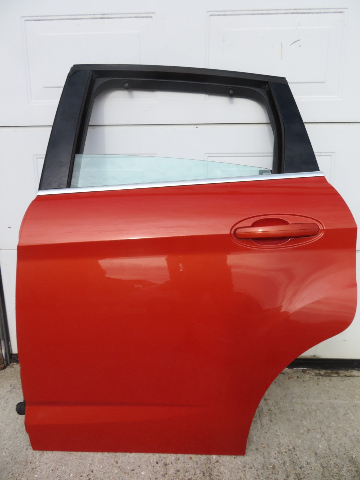 FORD CMAX C MAX NSR PASSENGER REAR DOOR IN ORANGE 2010-2015 (SEE PHOTOS)