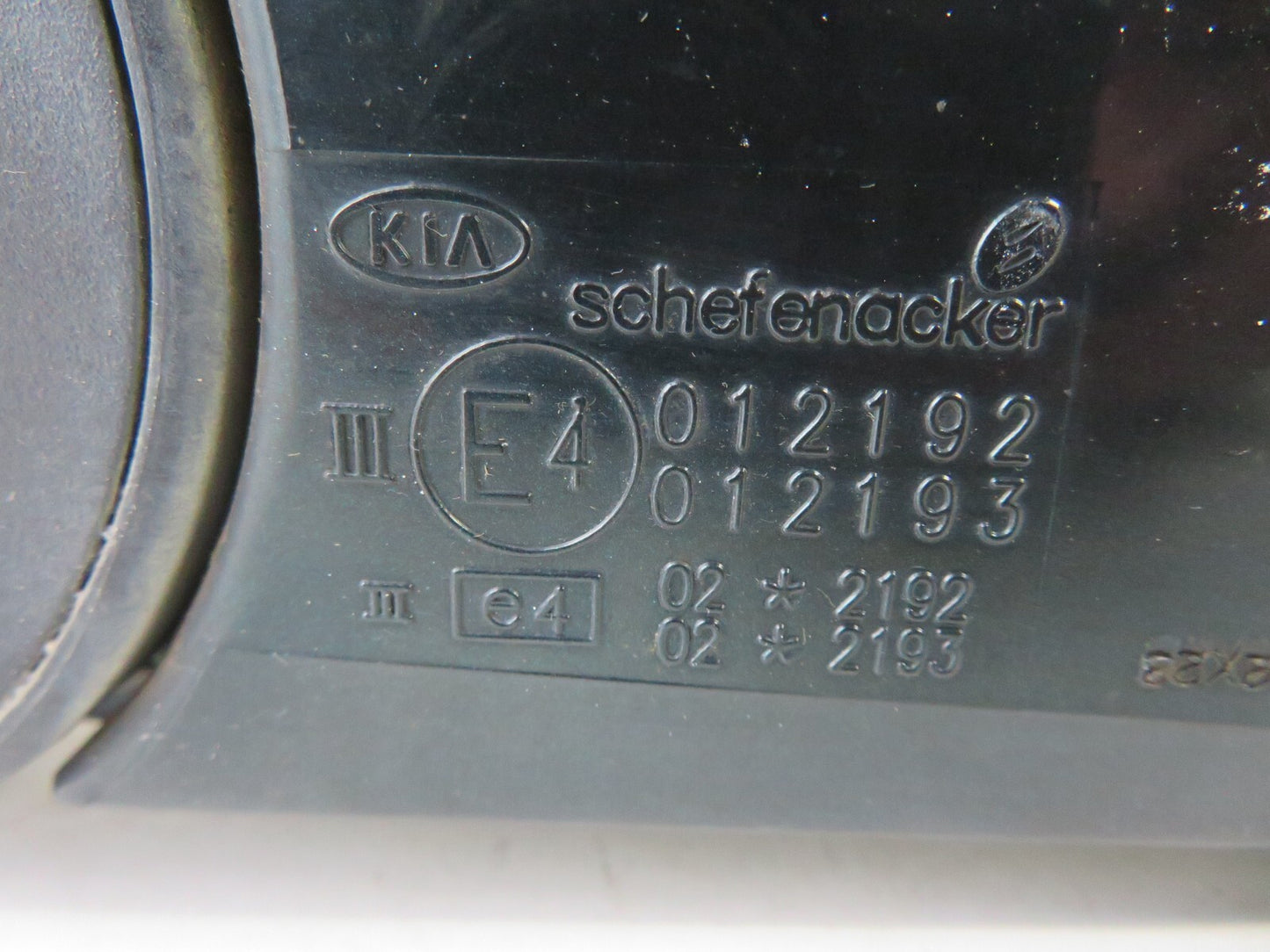 KIA CARENS NS PASSENGER DOOR WING MIRROR 2002-2006 A1607-4