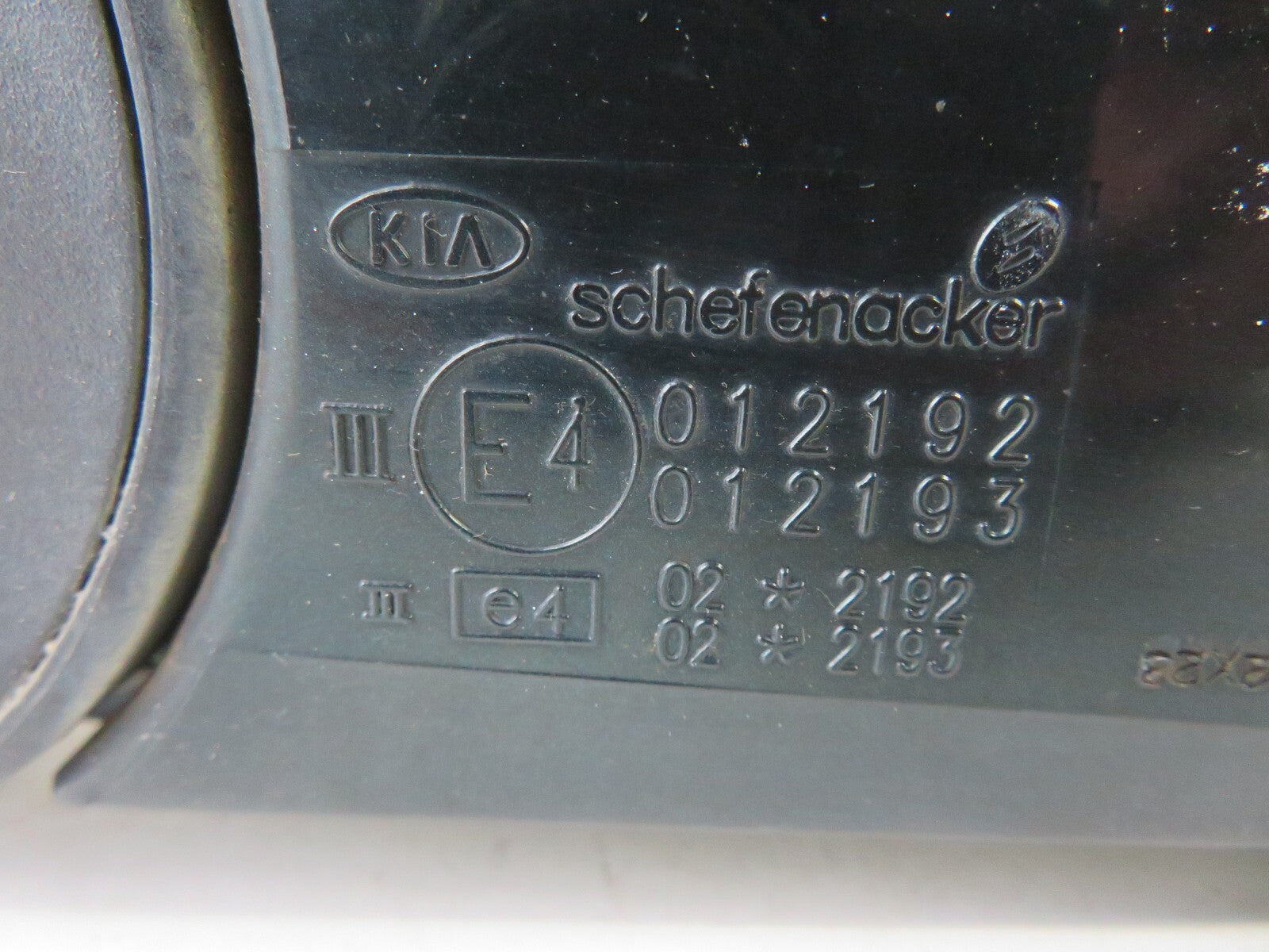 KIA CARENS NS PASSENGER DOOR WING MIRROR 2002-2006 A1607-4