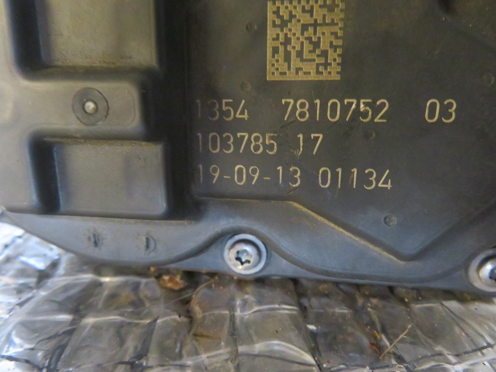 BMW 1 SERIES F20 118D THROTTLE BODY 7810752 2011-2015