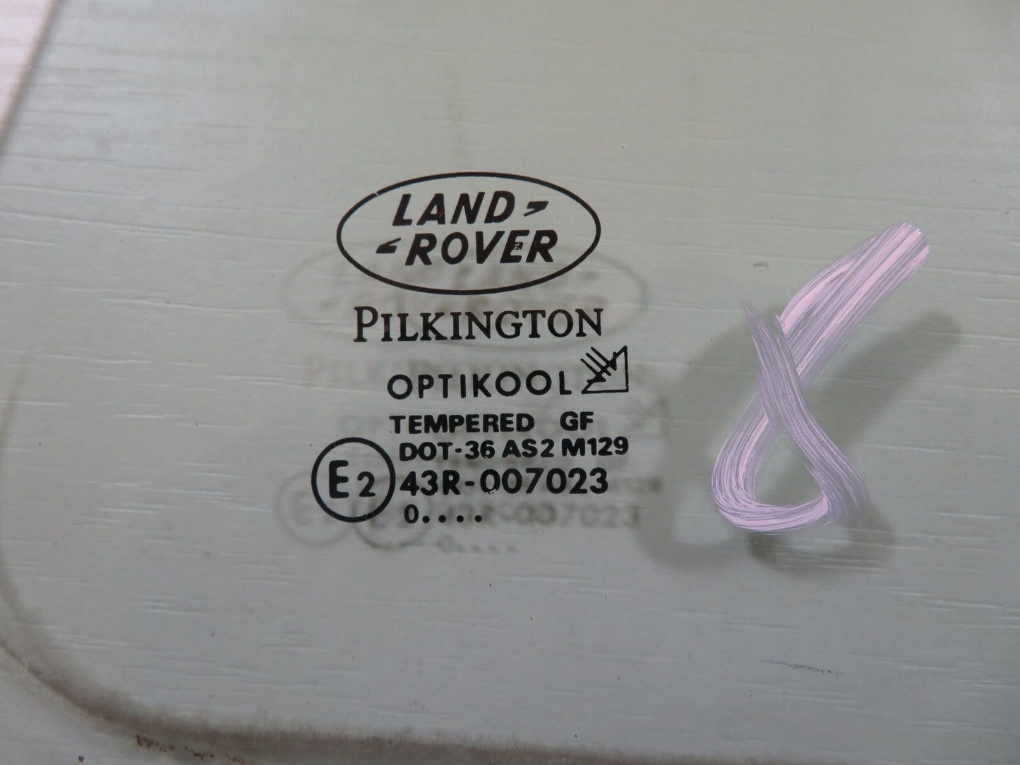 LAND ROVER FREELANDER OSR QUARTER GLASS 1997-2003 MISC1657-8