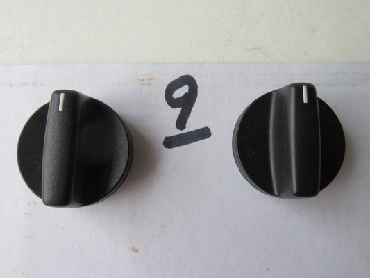 HYUNDAI MATRIX HEATER CLIMATE CONTROL KNOB PAIR 2001-2006 A1343-9