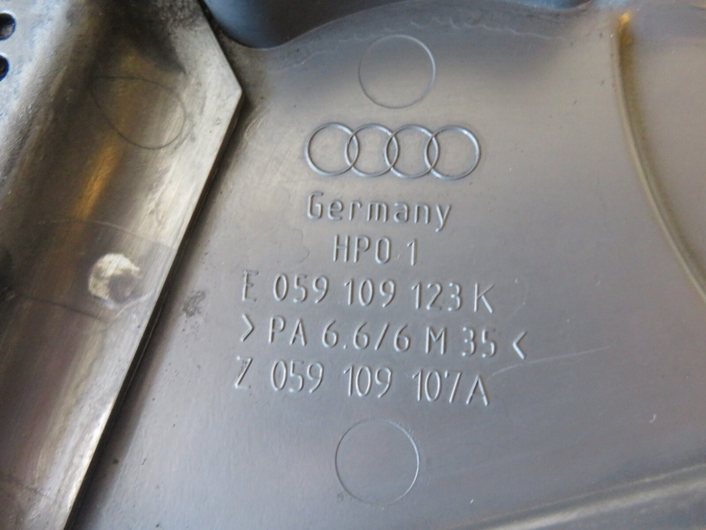 AUDI A6 C5 ALL ROAD 2.5 TDI CAMBELT COVER e059109123k 2000-2005 AMS1025