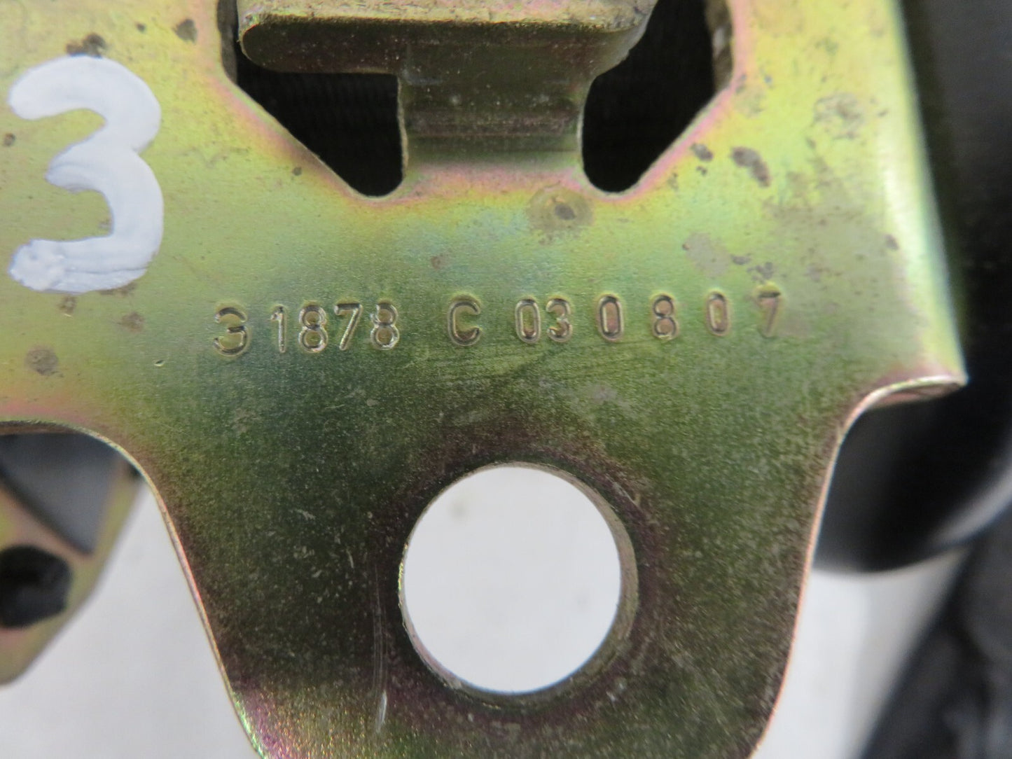 VOLKSWAGEN VW TOUAREG 0SR SEAT BELT PORSCHE CAYENNE 7L0857806A VWAM1352-13