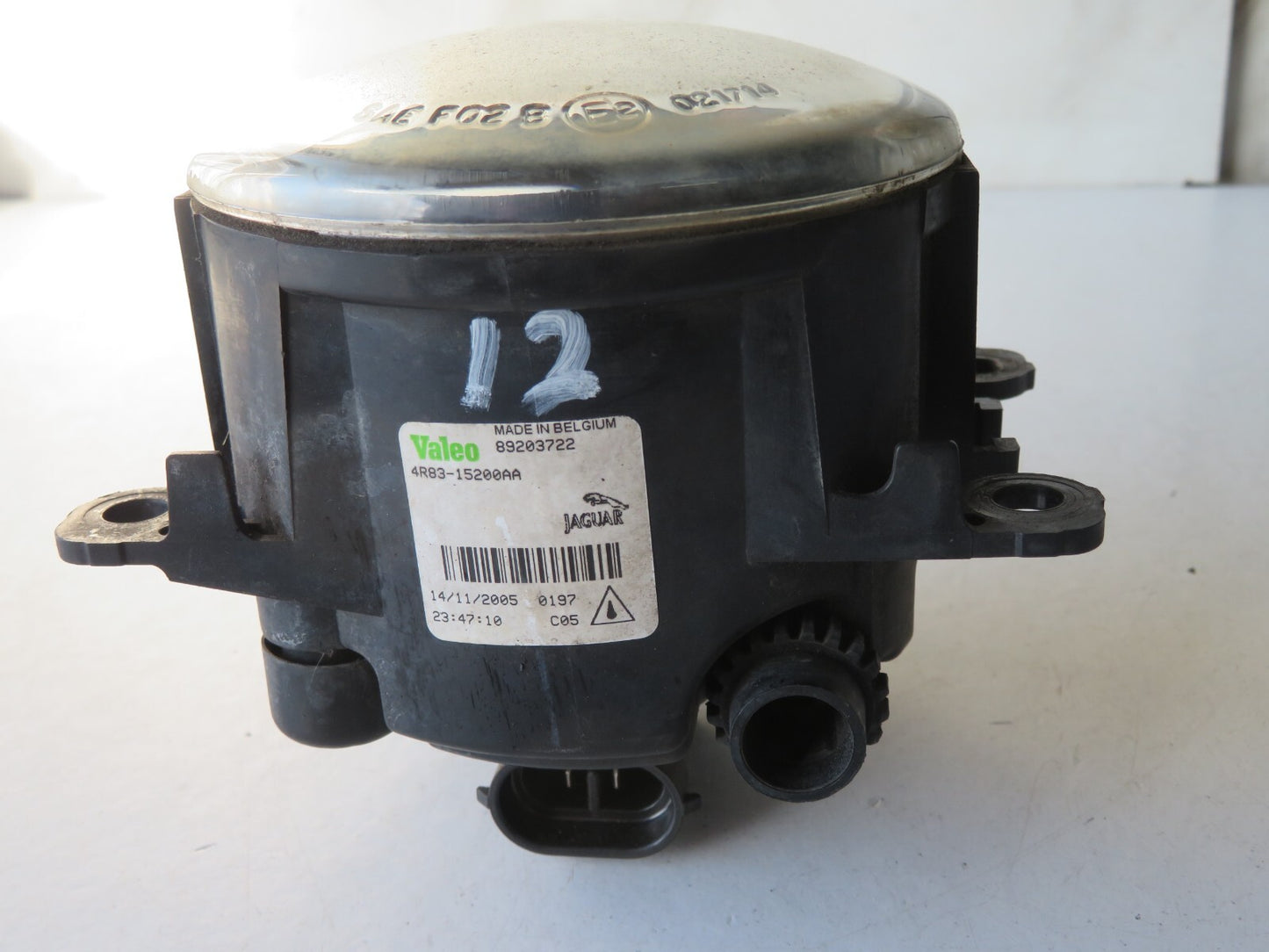 JAGUAR X TYPE S TYPE NS PASSENGER FRONT FOG LIGHT 2001-2009 A1238-12