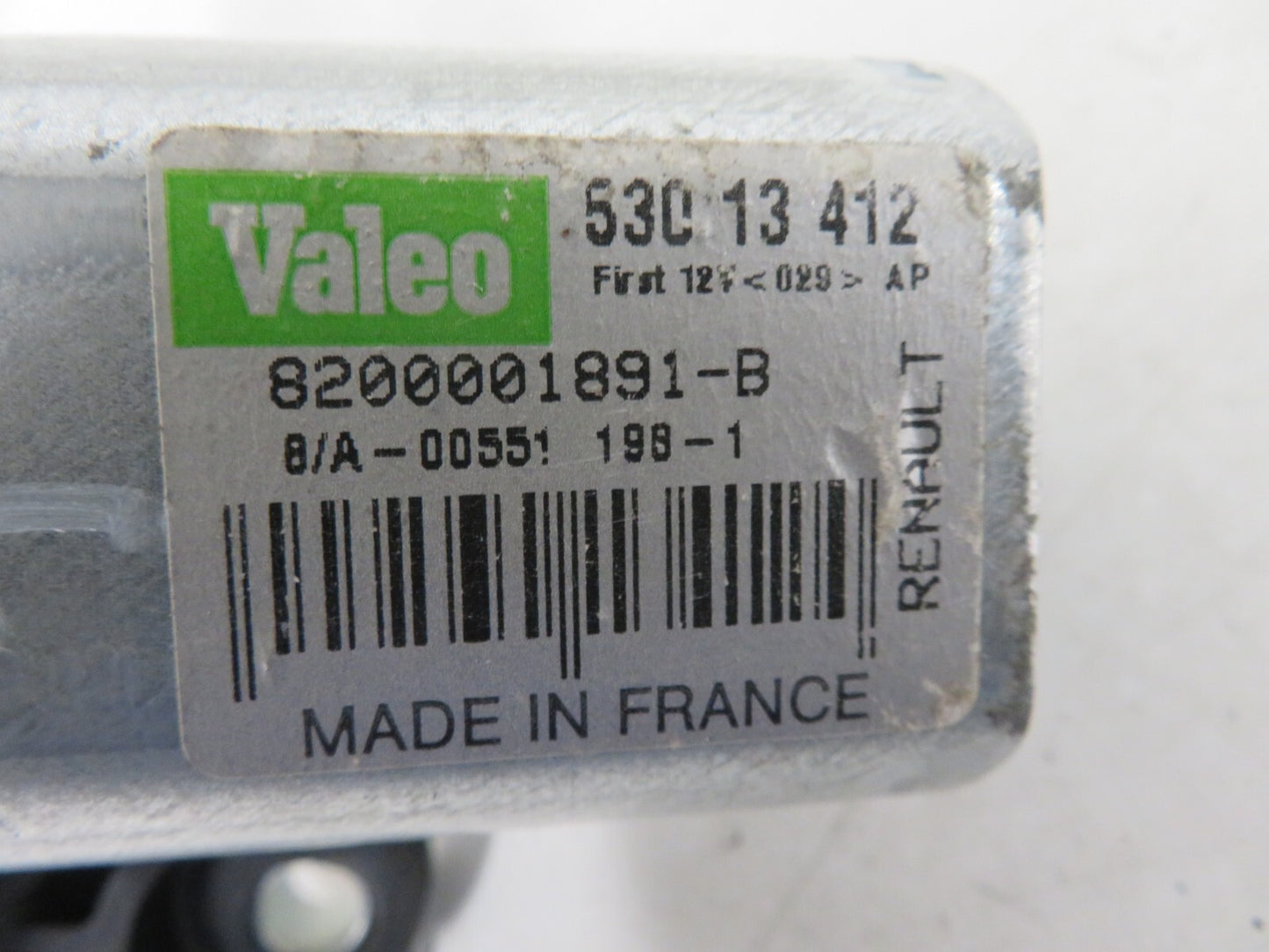 RENAULT LAGUNA MK2 HATCHBACK REAR WIPER MOTOR 8200001891-B 2001-2007 1631-4