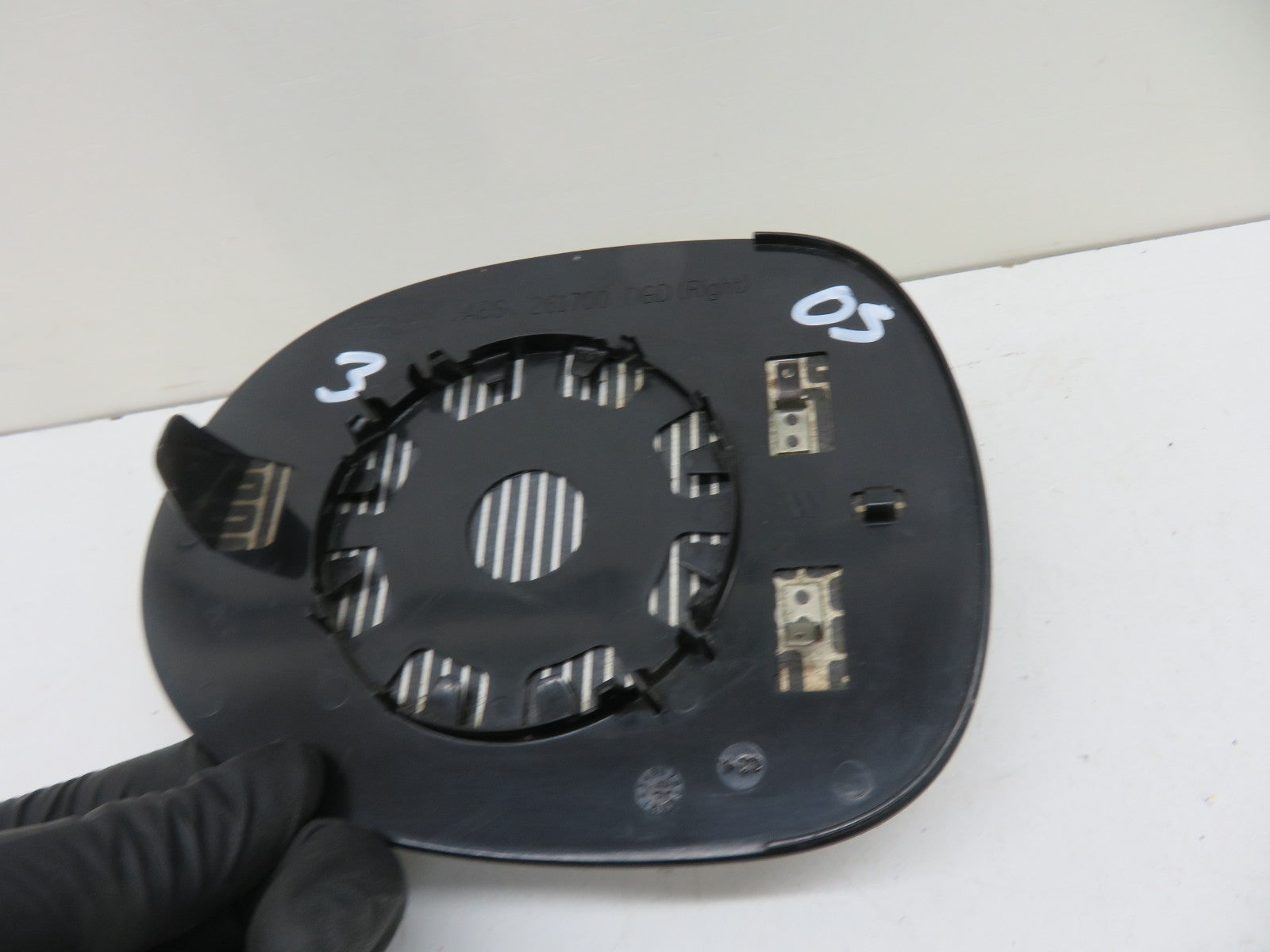 HONDA CIVIC MK8 OS DRIVER DOOR WING MIRROR GLASS 2006-2011 1549-3