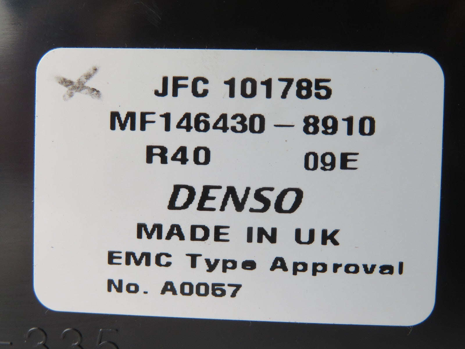 ROVER 75 HEATER CLIMATE CONTROLS JFC101785 1999-2005 A1122-3