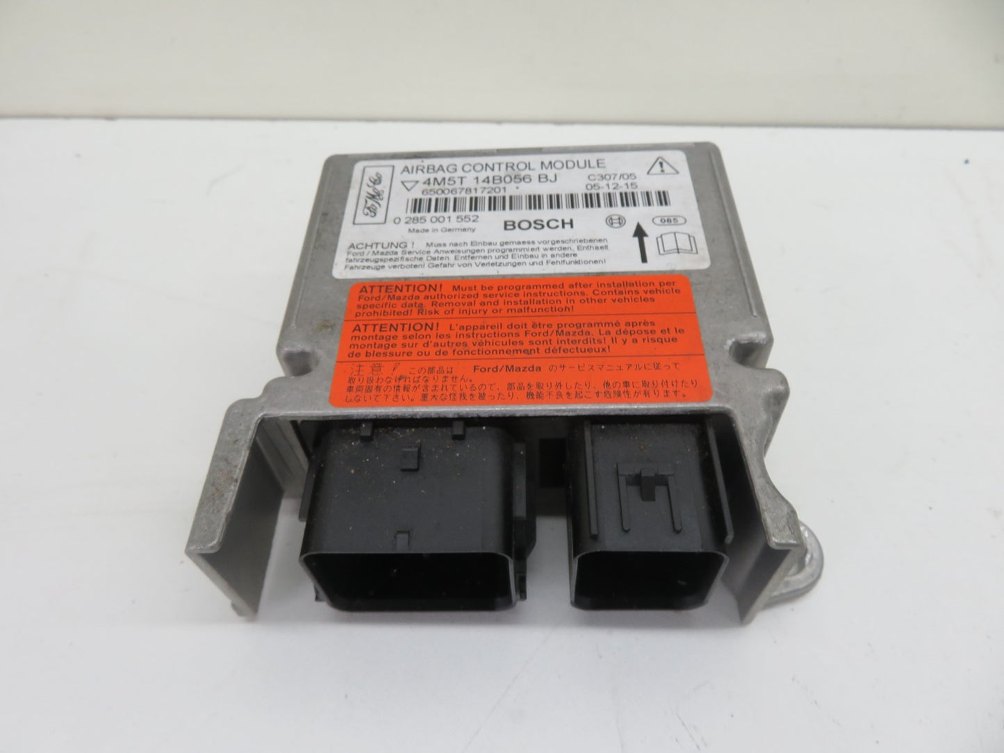 FORD FOCUS ST225 AIR BAG CONTROL MODULE 4M5T-14B056-BJ 2005-2010