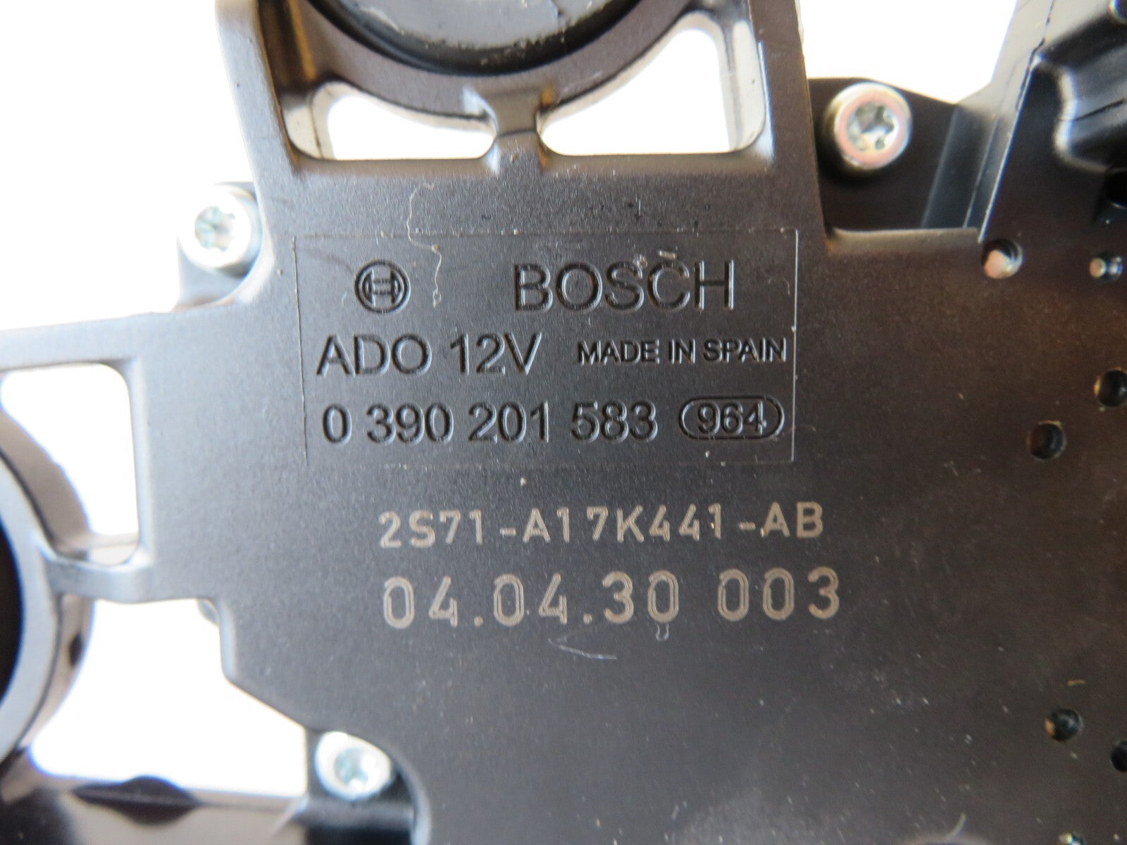 FORD MONDEO MK3 HATCHBACK REAR WIPER MOTOR 2s71-a17k441-ab 2001-2007 RA04