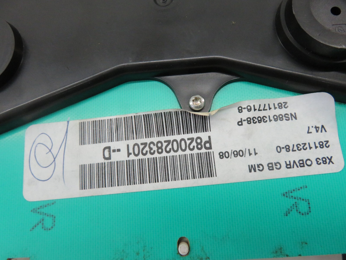 VAUXHALL VIVARO TRAFFIC INSTRUMENT SPEEDO CLUSTER 8200283201 2001-2014 DV59-1