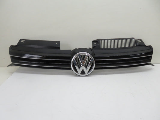 VOLKSWAGEN VW GOLF MK6 FRONT BUMPR GRILL BLACK 2009-2013