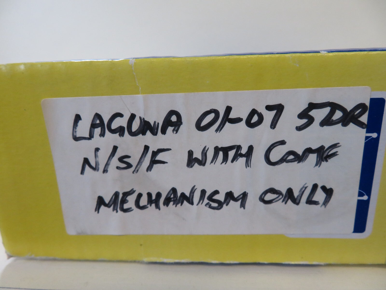 NSF PASSENGER LH WINDOW REGULATOR FOR RENAULT LAGUNA 5DR 2001-2007 WPR1184L