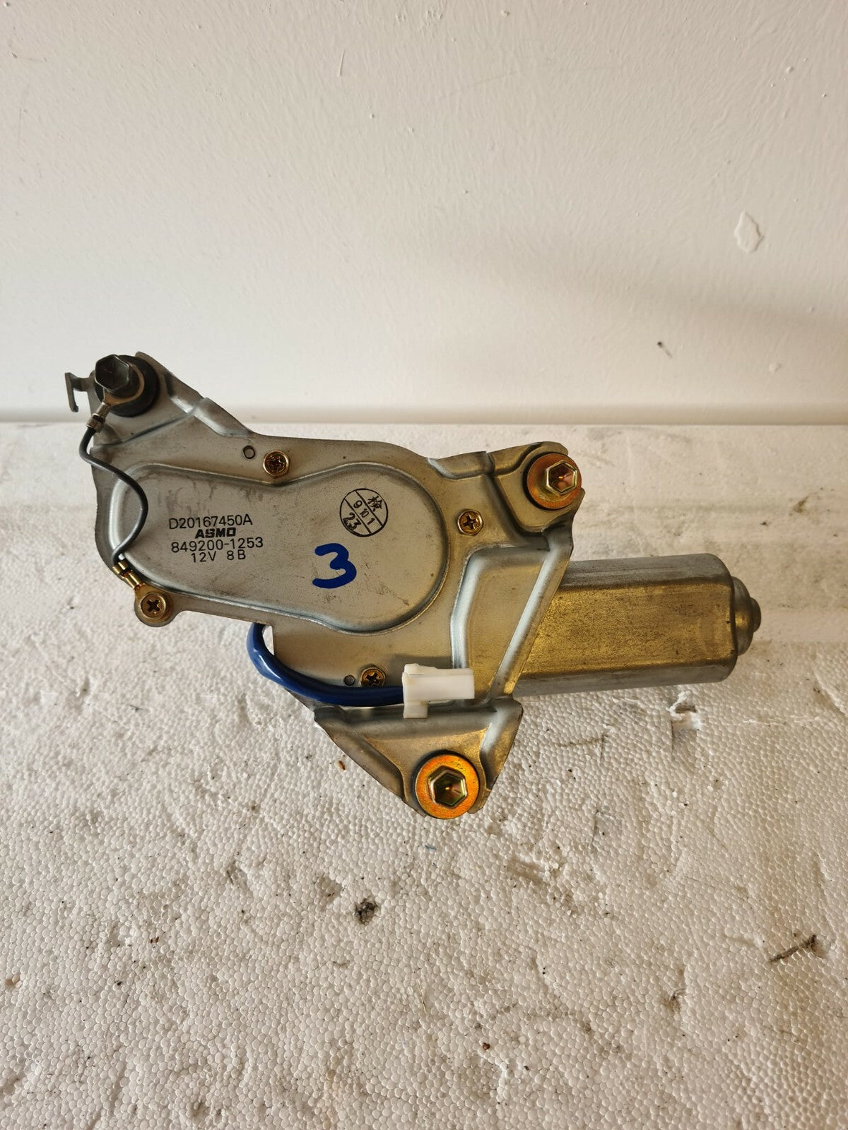 MAZDA DEMIO REAR WIPER MOTOR 849200-1253 1996-2002 HW52-3