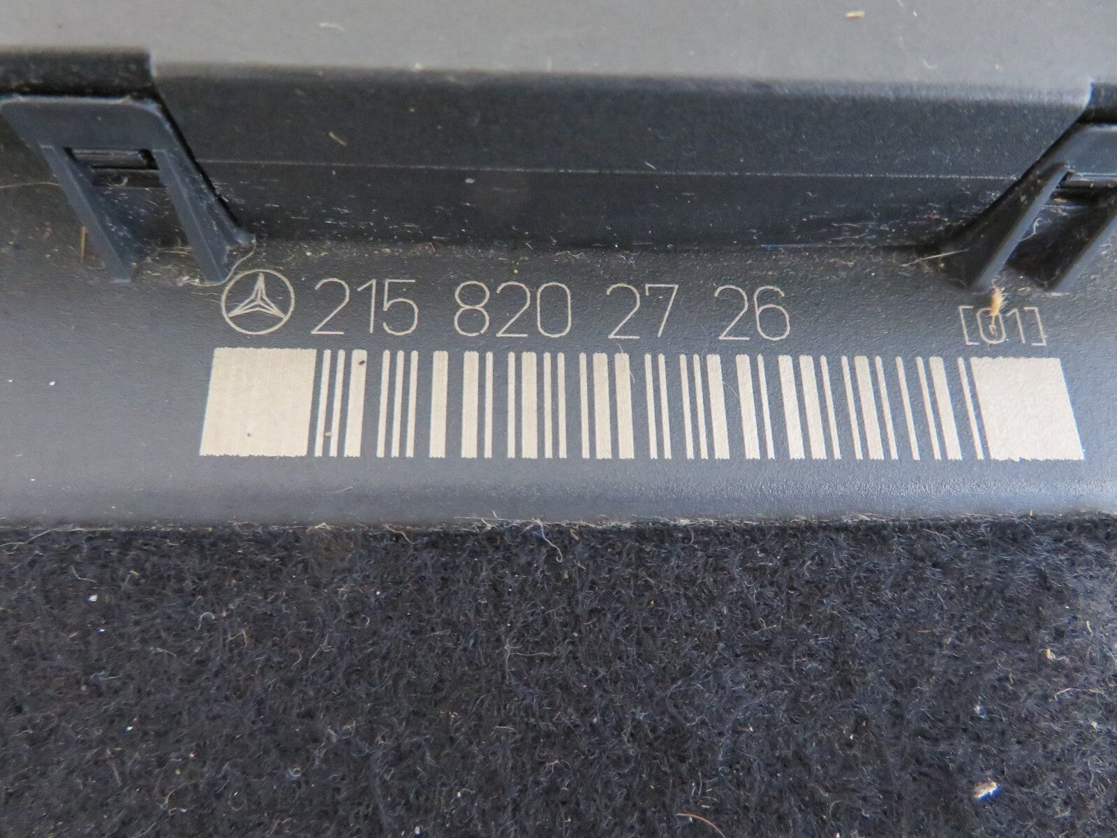 MERCEDES BENZ CL CLASS W215 NS PASSENGER SEAT MODULE 2158202726 00-06 MIX1715-1