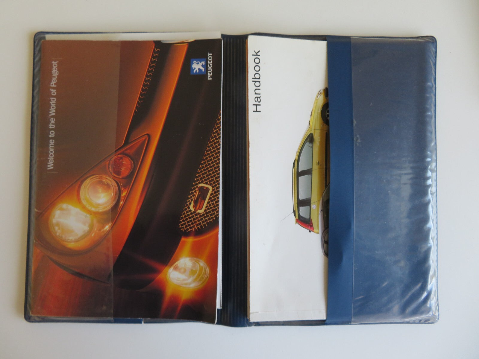 PEUGEOT 206 OWNERS MANUAL WITH FOLDER 2003-2006 HM2-18