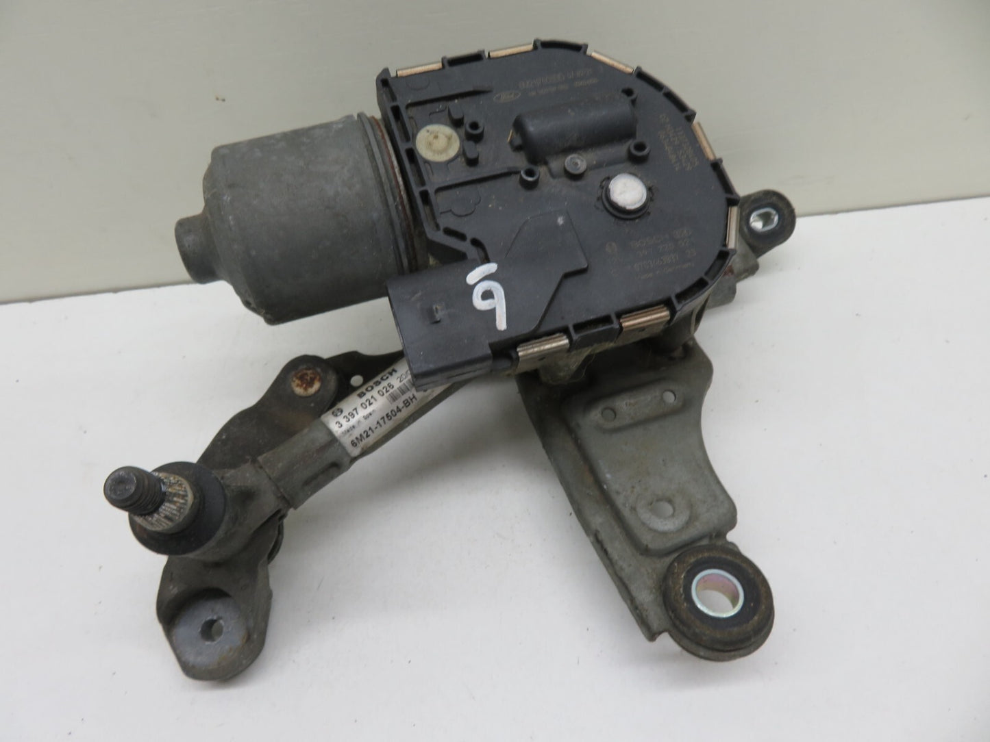 FORD SMAX OSF DRIVER FRONT WIPER MOTOR 6M21-17504-BH 2006-2014 #1437-6