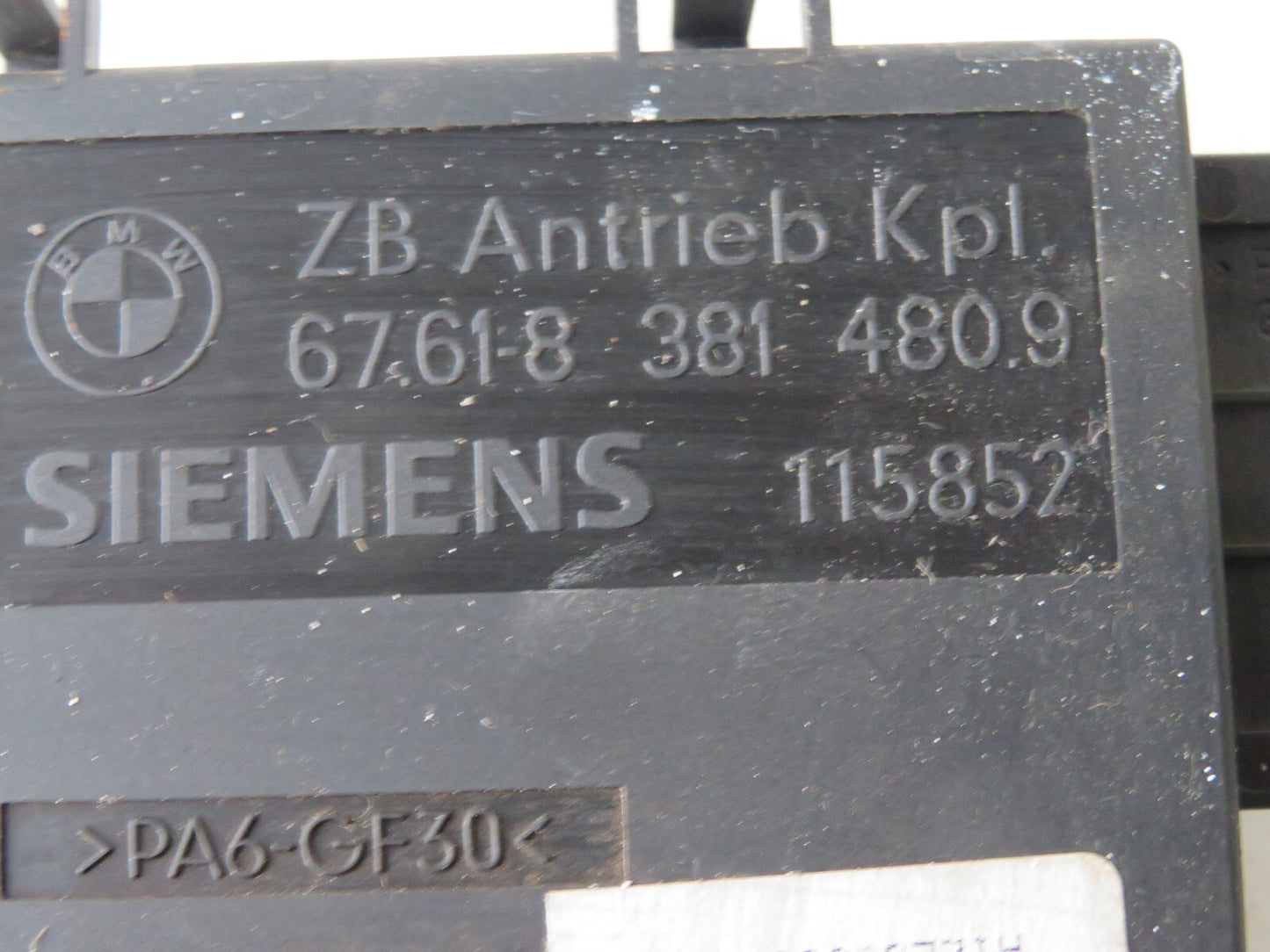 BMW X5 E53 SUNROOF MOTOR 8381480 2000-2006 MIX1332-3