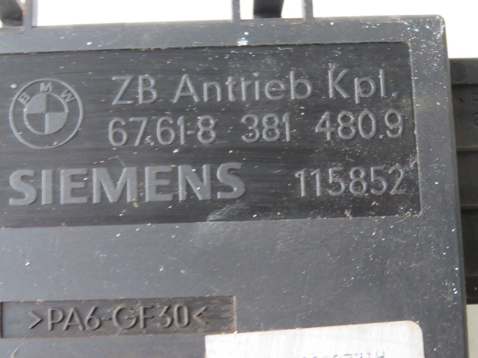 BMW X5 E53 SUNROOF MOTOR 8381480 2000-2006 MIX1332-3