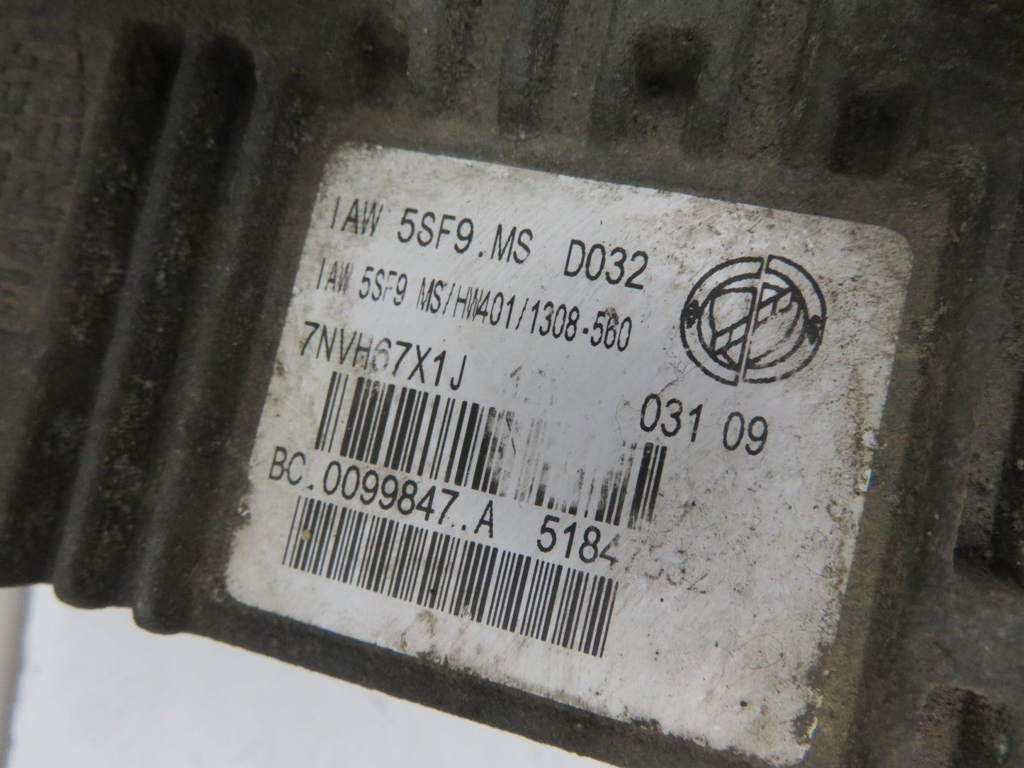 FIAT 500 ENGINE CONTROL ECU 51847332 2007-2012 1854-2