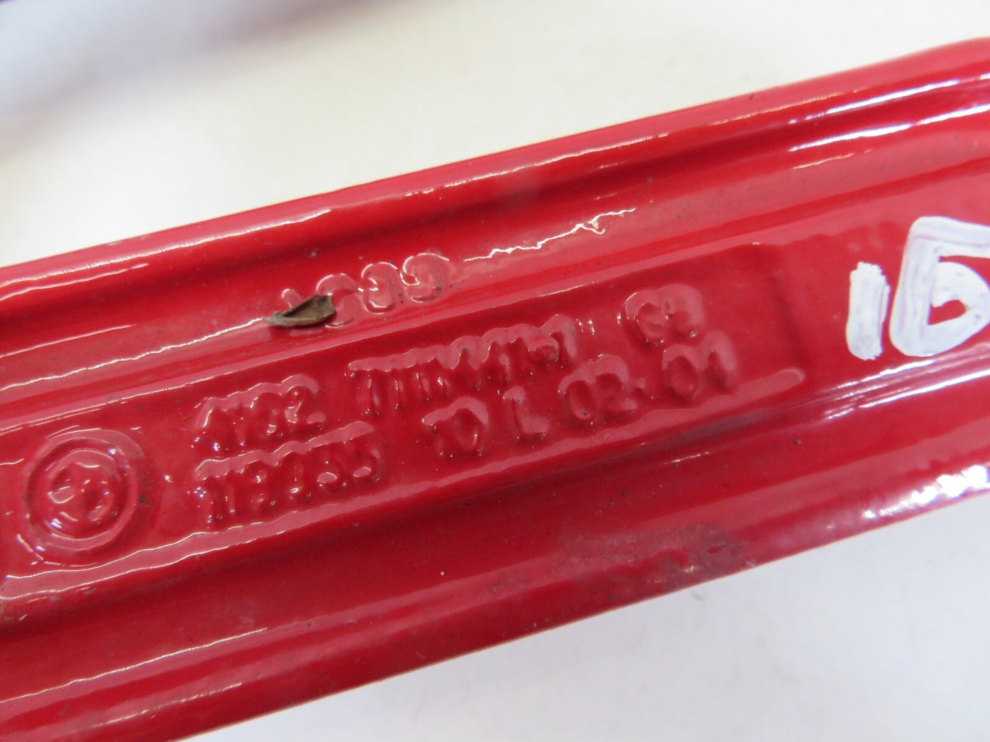 BMW MINI COOPER R52 CONVERTIBLE RED REAR TAILGATE HINGES 2004-2006 A1641-16