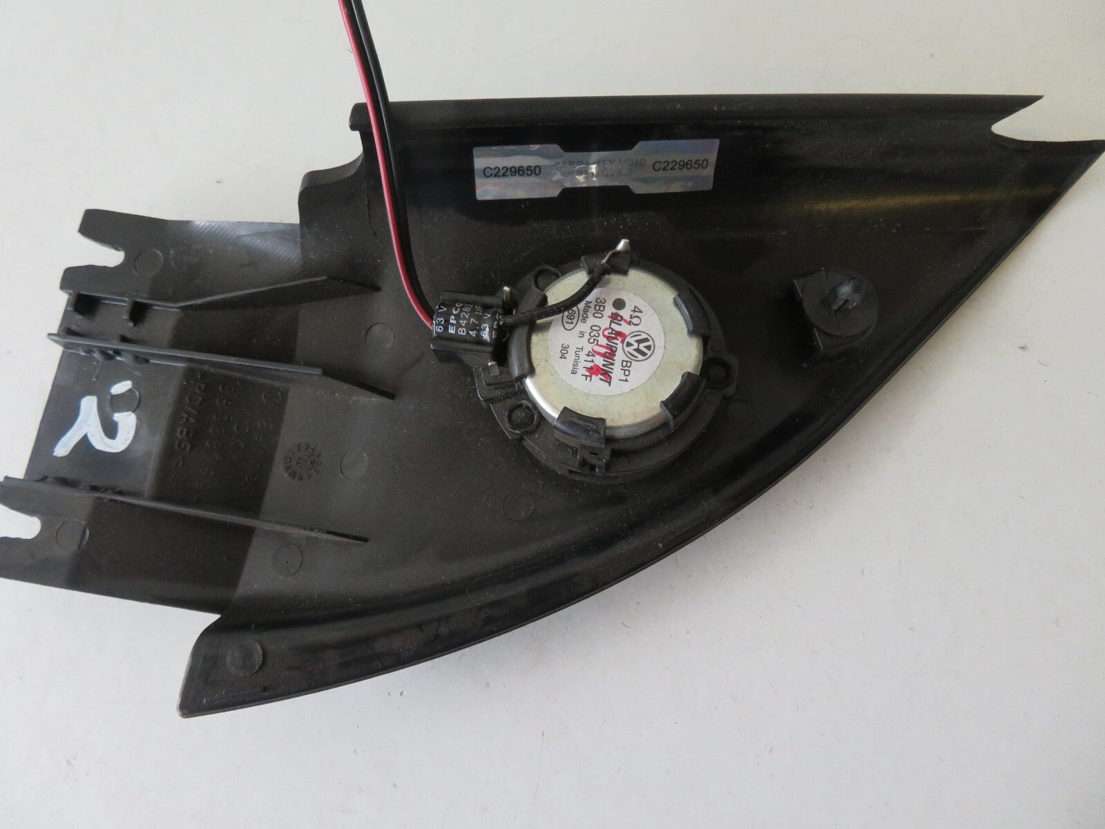 VOLKSWAGEN VW PASSAT B5.5 OS DRIVER SIDE TWEETER 3B0035411F 01-05 AMS1348-2