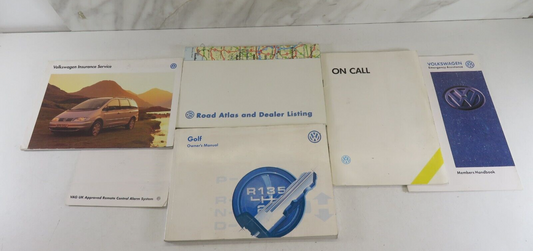 VW GOLF MK3 OWNERS MANUAL WITH FOLDER 1993-1997 VWMIX1341-13