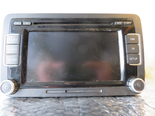 VOLKSWAGEN VW TOURAN CD RADIO HEAD UNIT 3C8035195 2003-2010 AMS1410-2