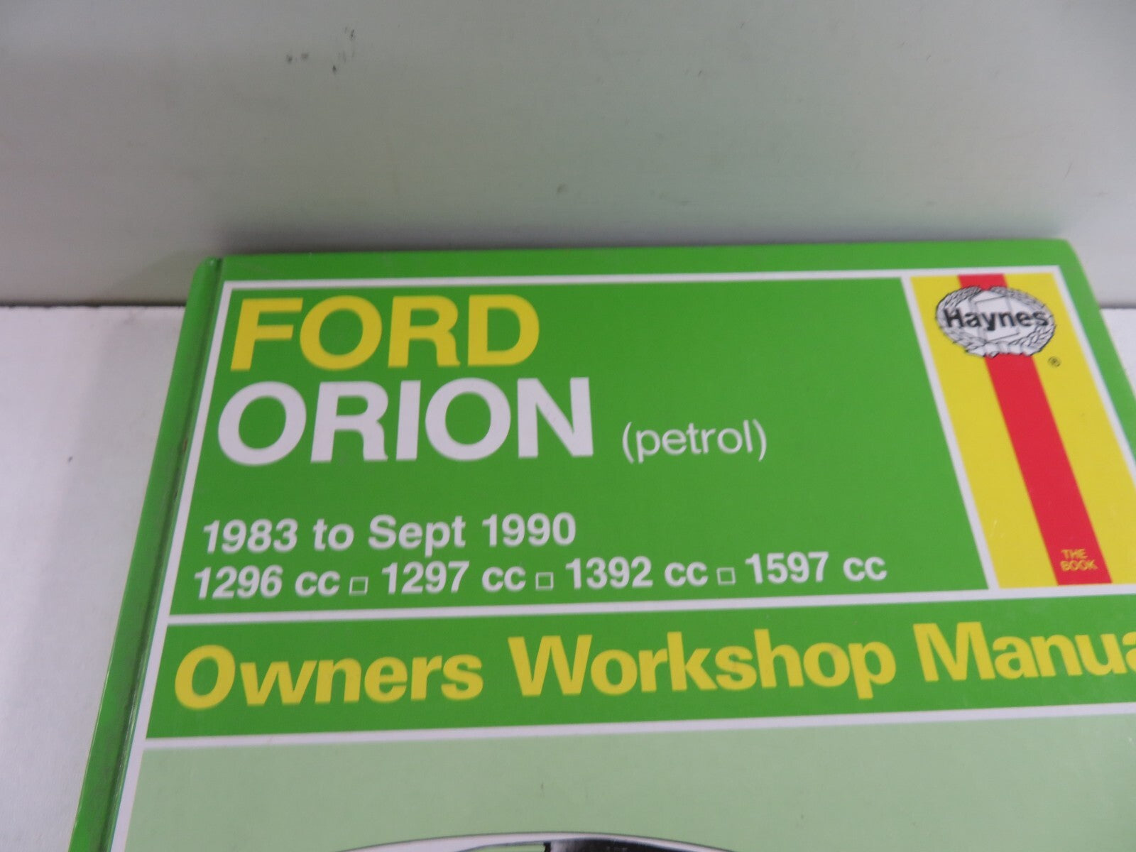 FORD ORION OWNERS WORKSHOP MANUAL 1983-1990