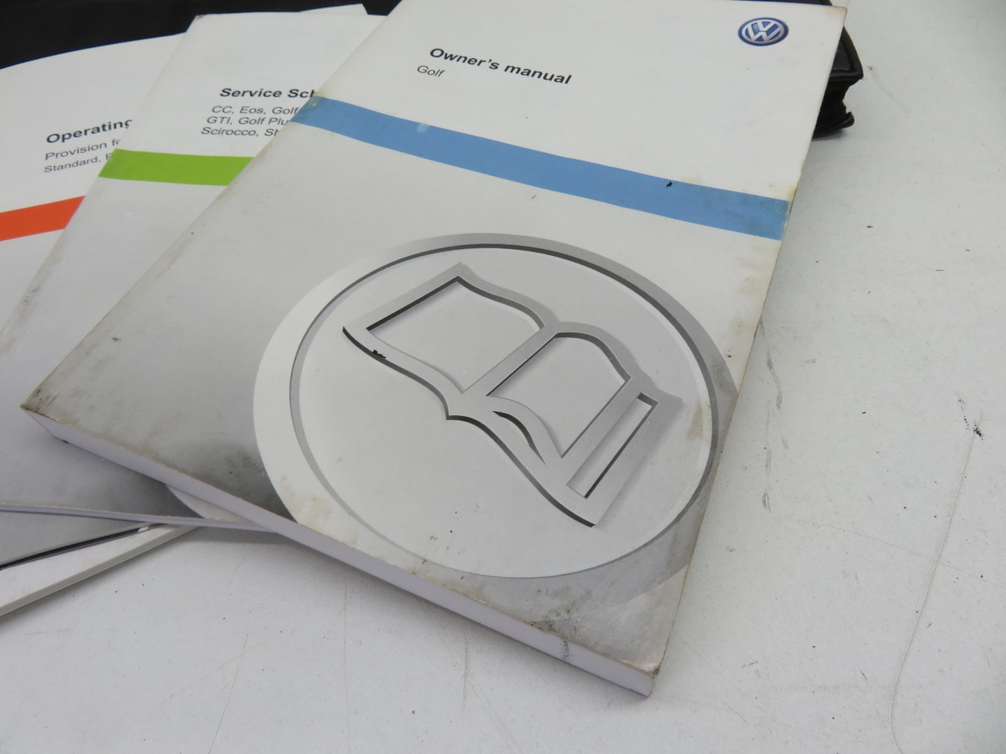 VW GOLF MK6 OWNERS MANUAL WITH FOLDER 2009-2013 REF-