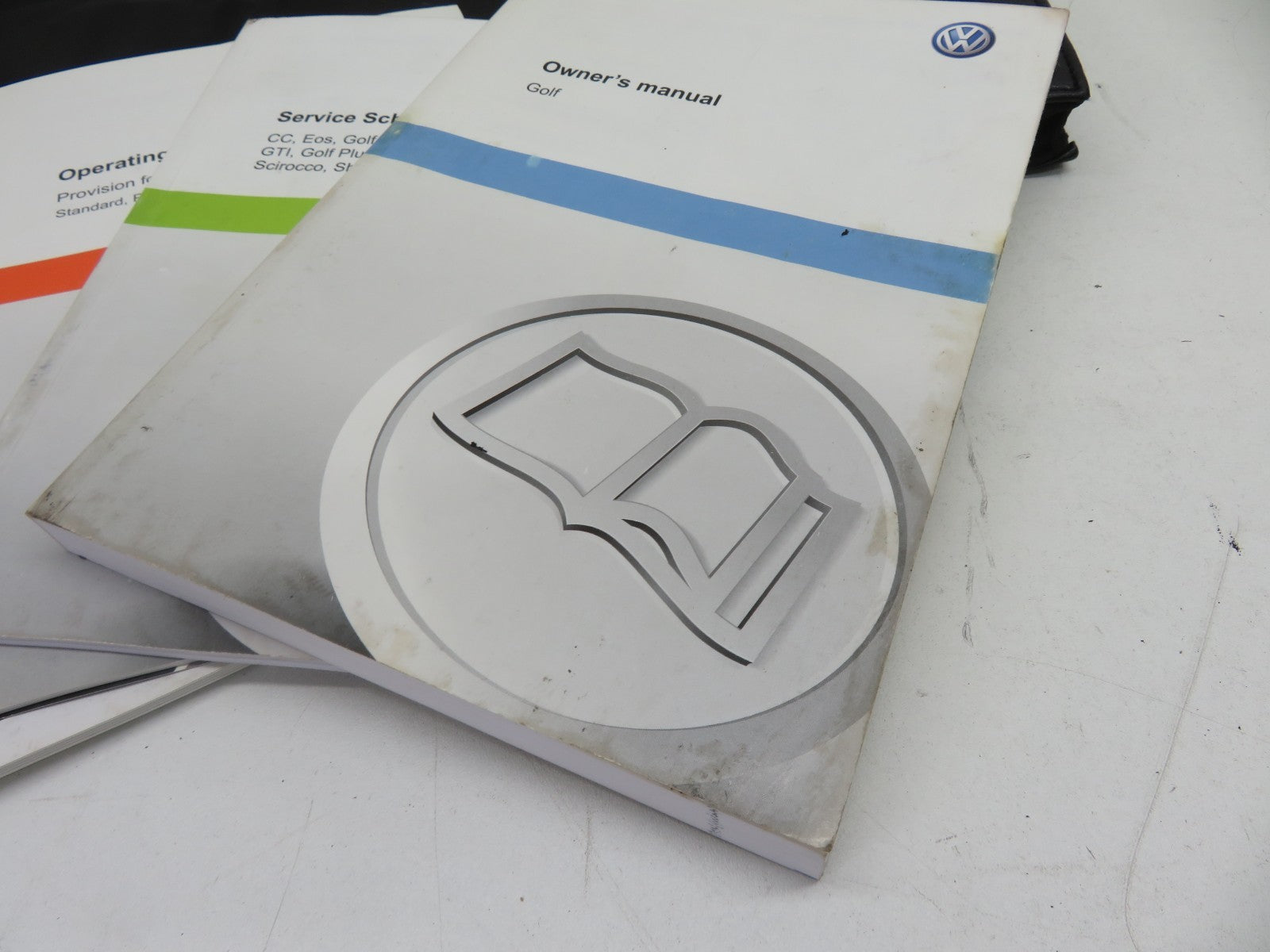 VW GOLF MK6 OWNERS MANUAL WITH FOLDER 2009-2013 REF-