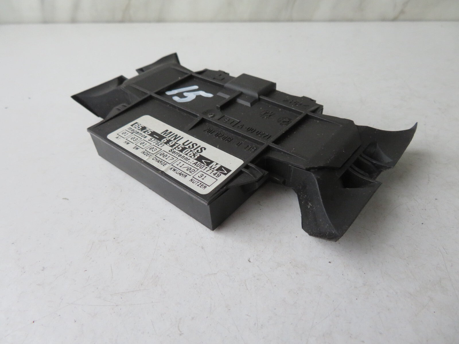 BMW MINI COOPER R50 ROOF ALARM SENSOR 6915063 2000-2006 A0925-15