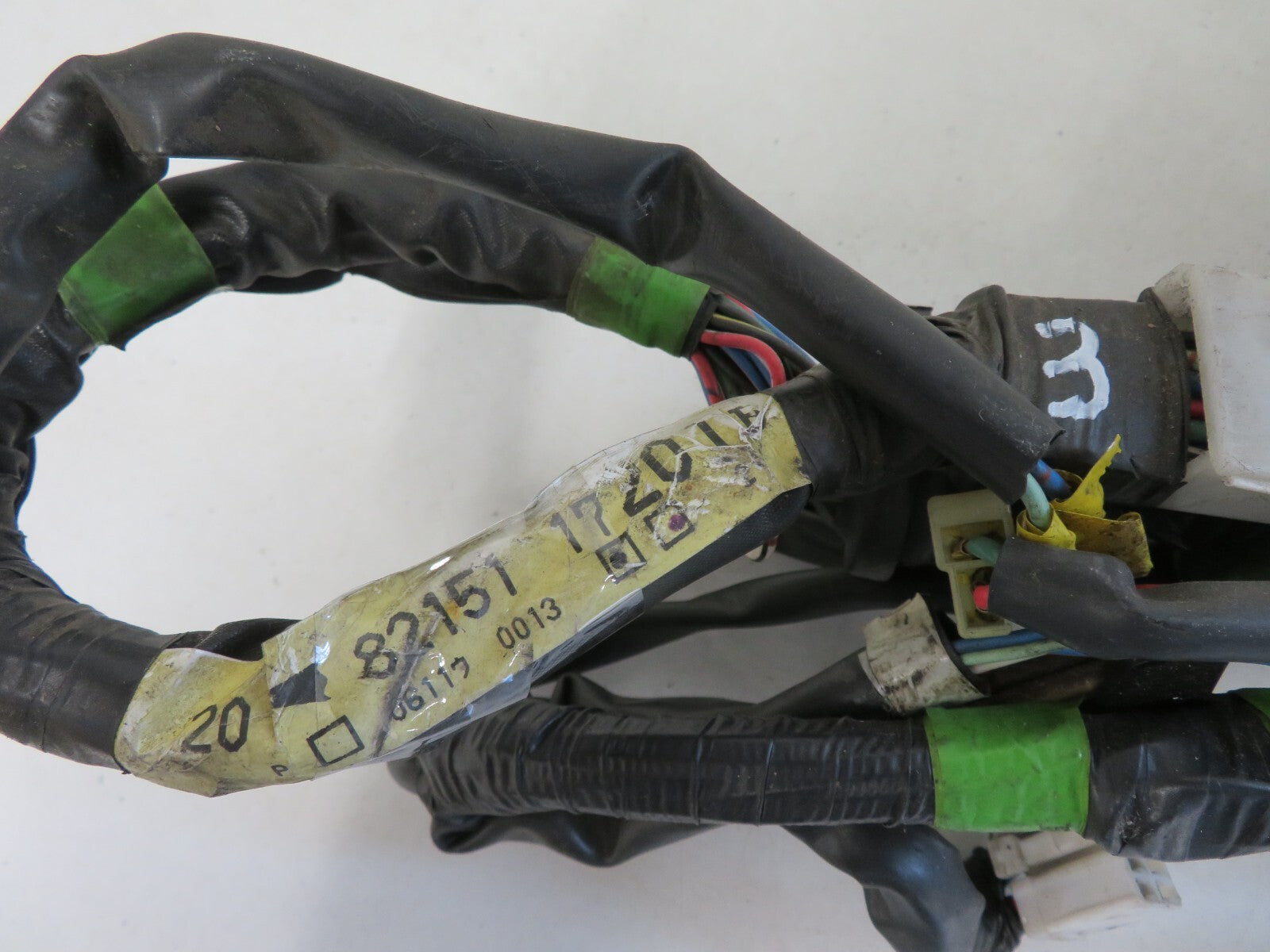 TOYOTA MR2 MK2 SW20 UK SPEC OS DRIVER DOOR WIRING LOOM 82151-17201 AM1206-3