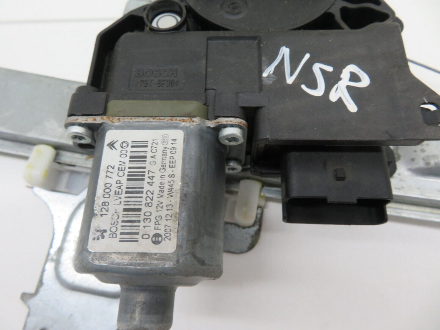 CITROEN C5 X7 NSR LEFT REAR WINDOW REGULATOR MOTOR 128000772 2008-2015 1528