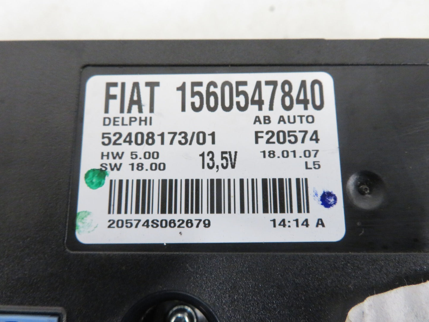 ALFA ROMEO BRERA 159 HEATER CLIMATE CONTROLS 1560547840 2005-2011 MISC1602-7