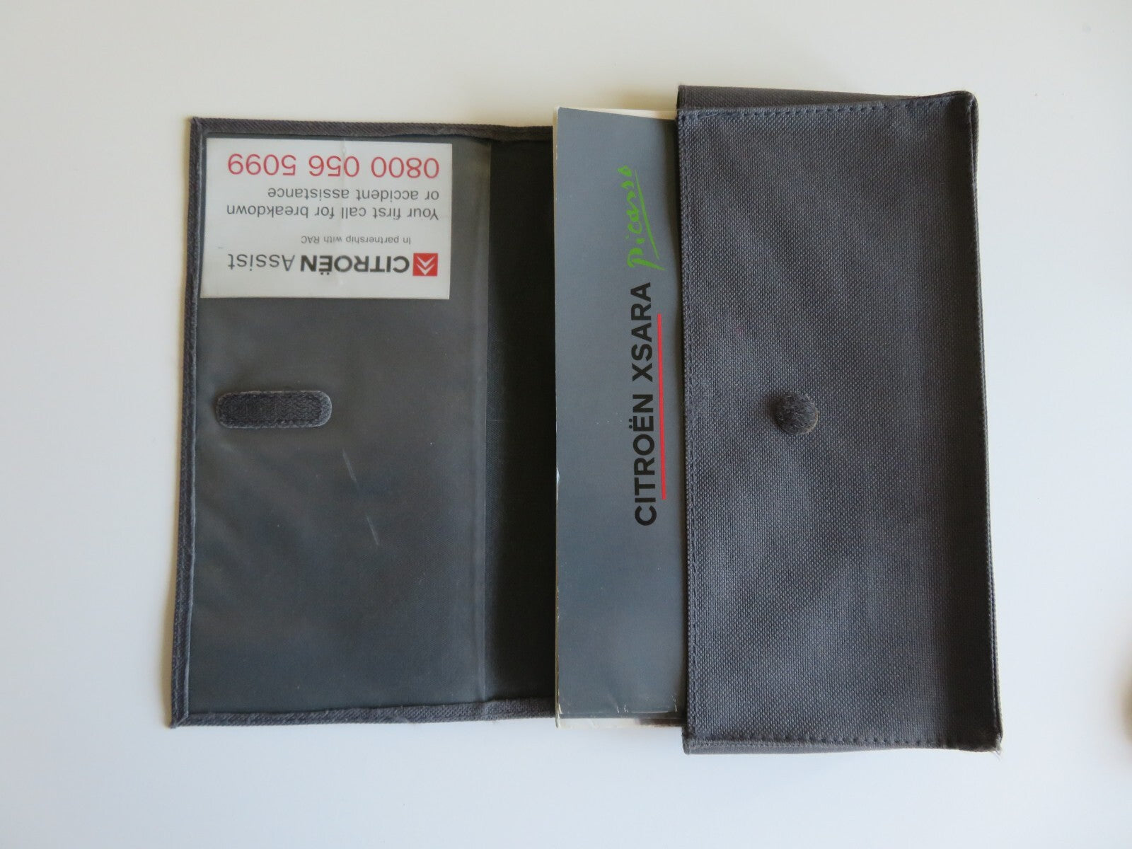 CITROEN PICASSO OWNERS MANUAL WITH FOLDER 2000-2004 HM1-22