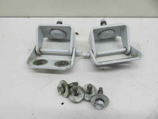 FORD FIESTA MK7 ST180 BOOT HINGES WHITE PAIR 2013-2017 1508-26