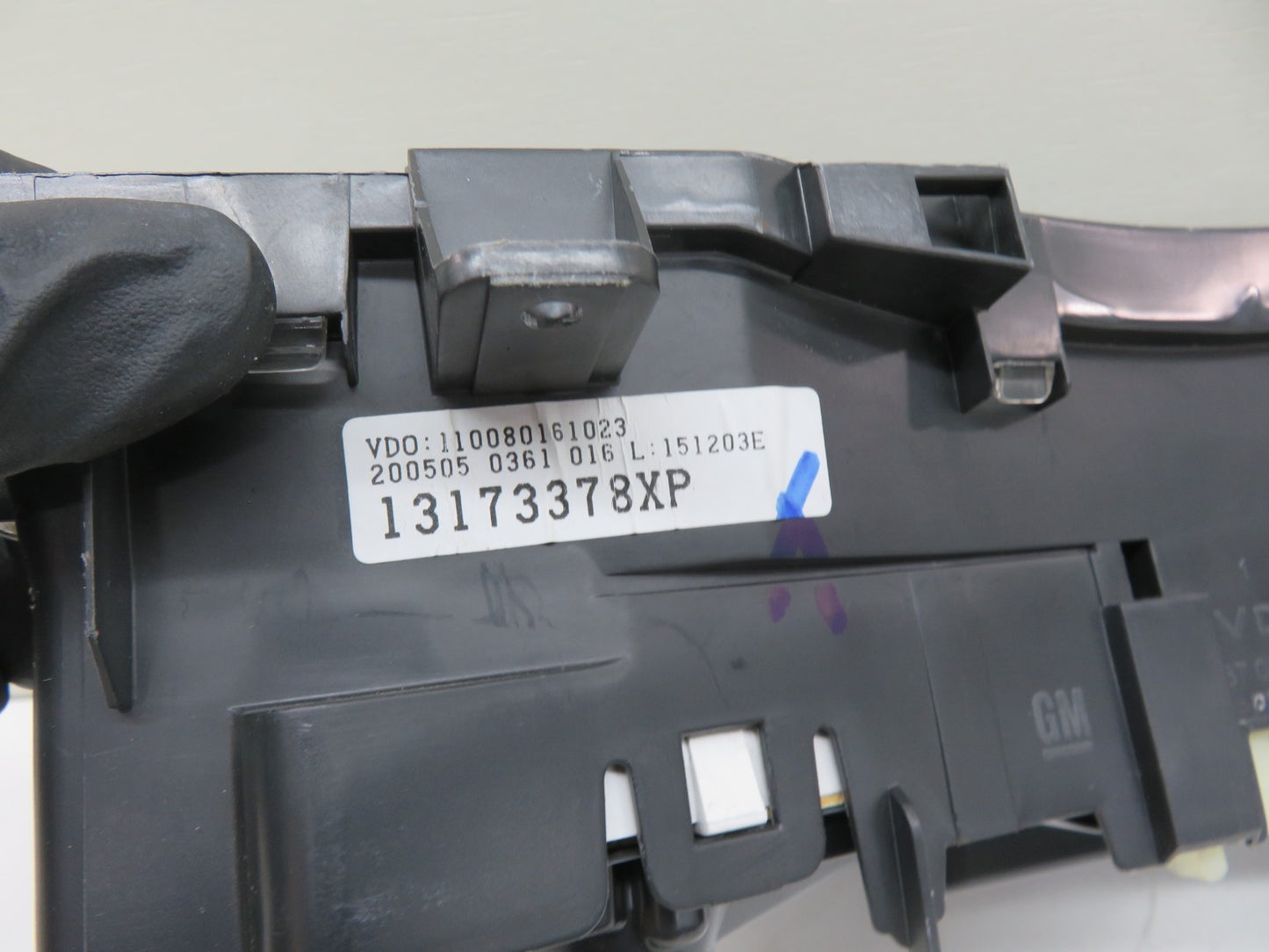 VAUXHALL MERIVA INSTRUMENT SPEEDO CLUSTER 13173378XP 2003-2010 1511-1