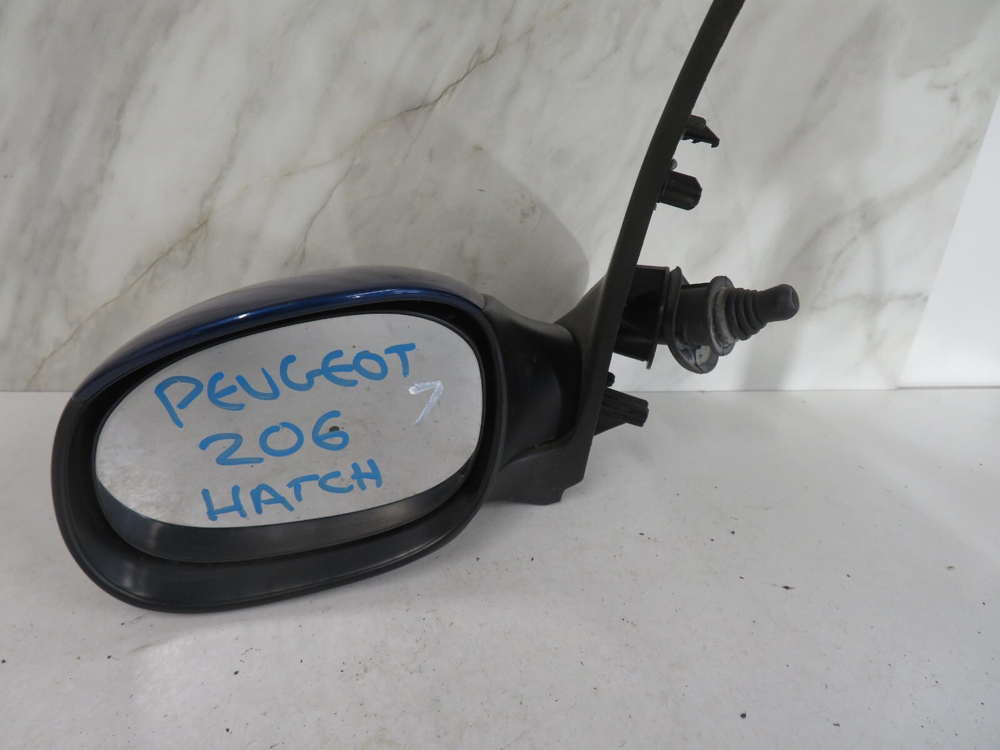 PEUGEOT 206 HATCHBACK NS PASSENGER DOOR WING MIRROR 1998-2009 M1404-7