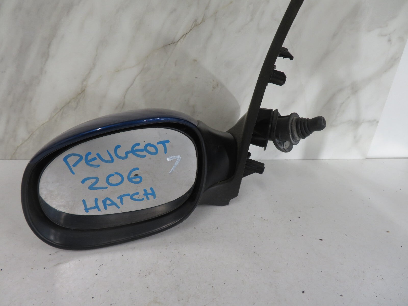 PEUGEOT 206 HATCHBACK NS PASSENGER DOOR WING MIRROR 1998-2009 M1404-7