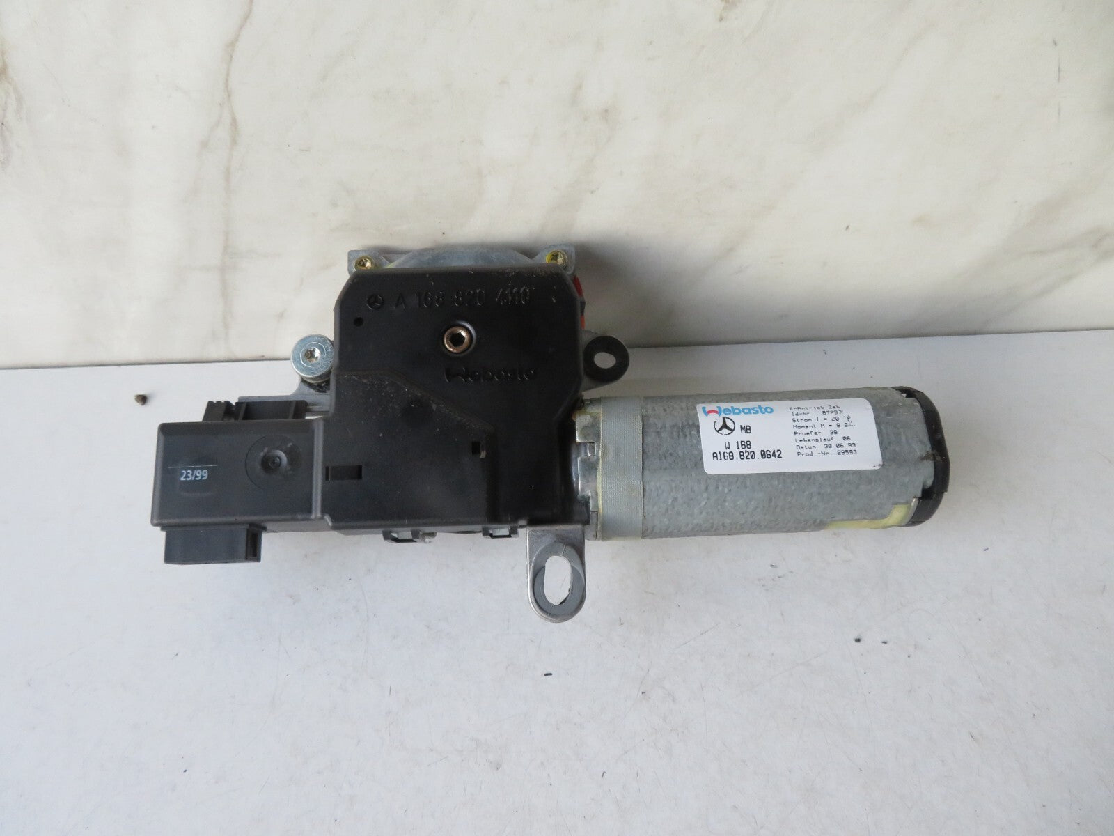 MERCEDES A160 SUN ROOF MOTOR 1688200642 1997-2004 AMS1517-4