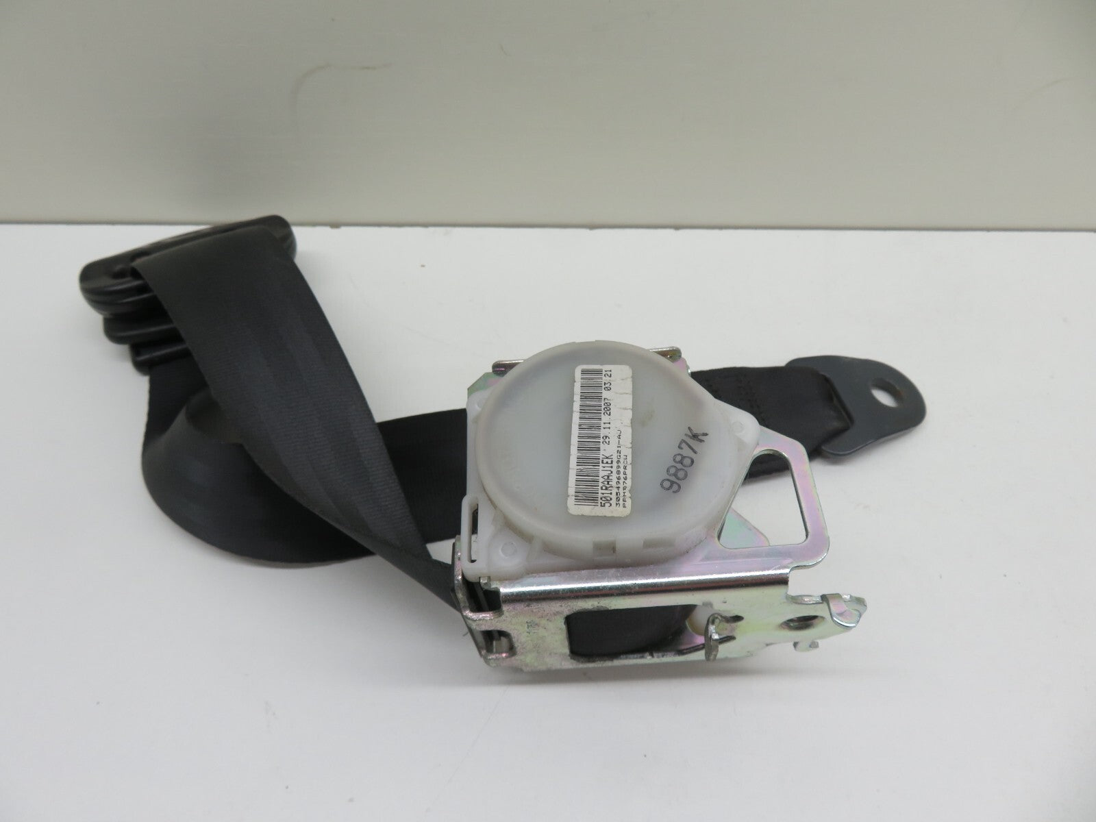 CITROEN C4 GRAND PICASSO NS REAR MIDDLE ROW SEAT BELT 9654437977 2006-2010