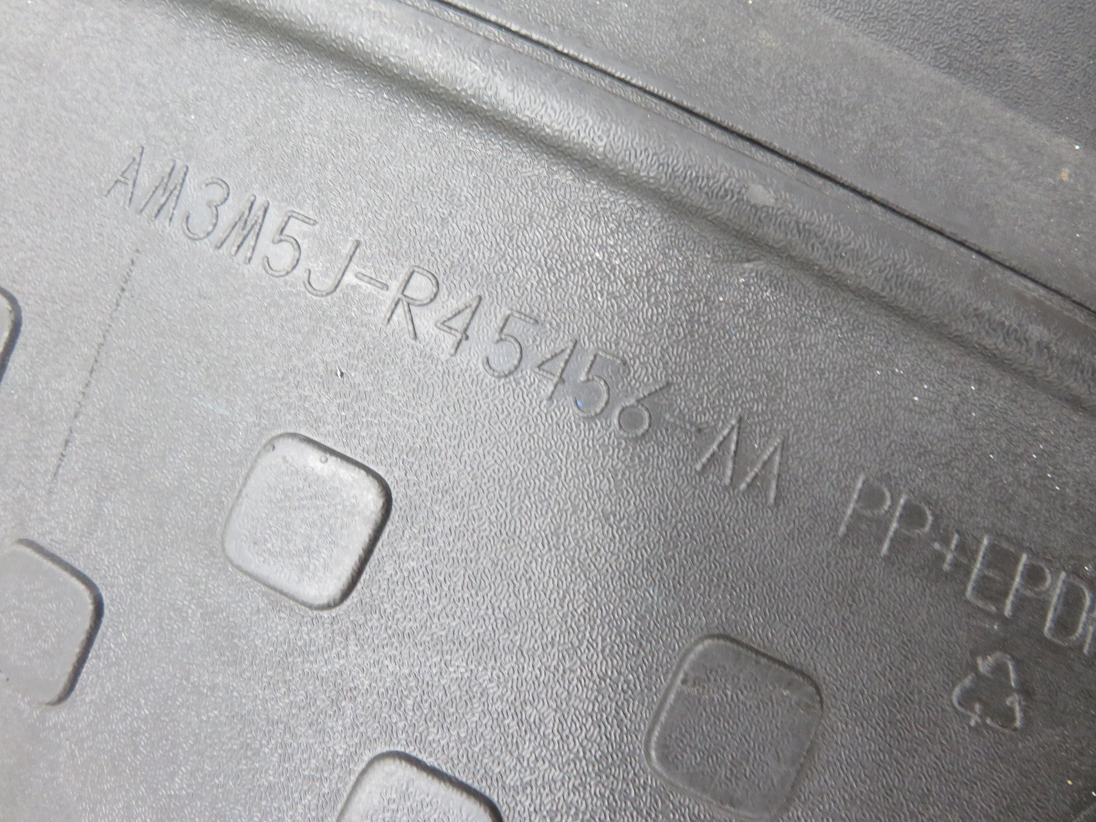 FORD CMAX C MAX BOOT FLOOR RUBBER LINER MAT (SEE PHOTOS) 2006-2010