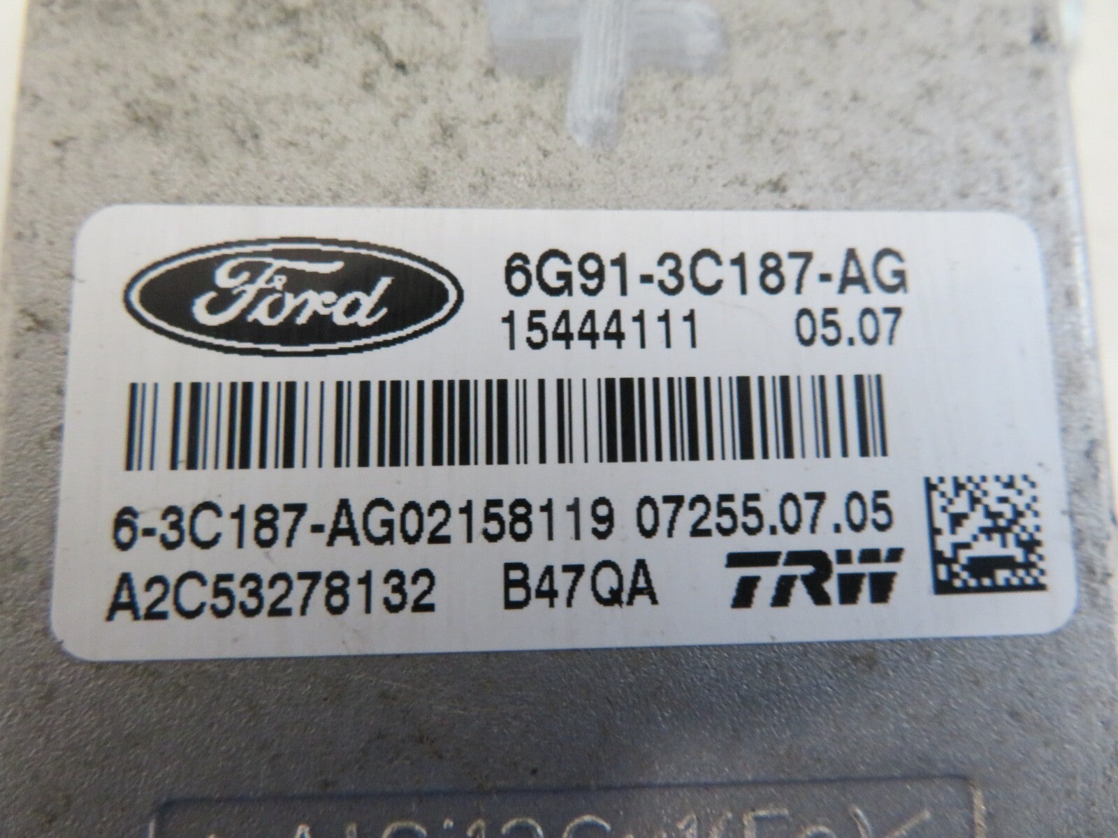 FORD MONDEO MK4 (2007-2014) YAW RATE SENSOR 6G91-3C187-AG MIX1711-4