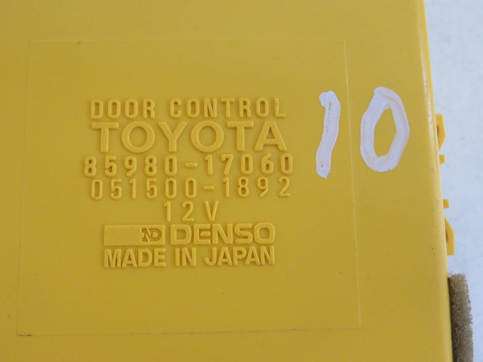 TOYOTA MR2 MK2 SW20 DOOR CONTROL MODULE RELAY 85980-17060 AM1206-10