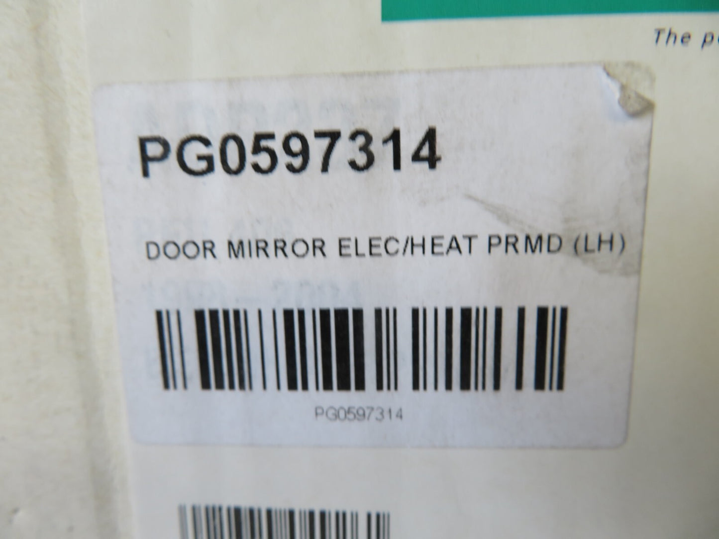 NSF LH PASSENGER DOOR WING MIRROR FOR PEUGEOT 406 1995-2005 PG0597314