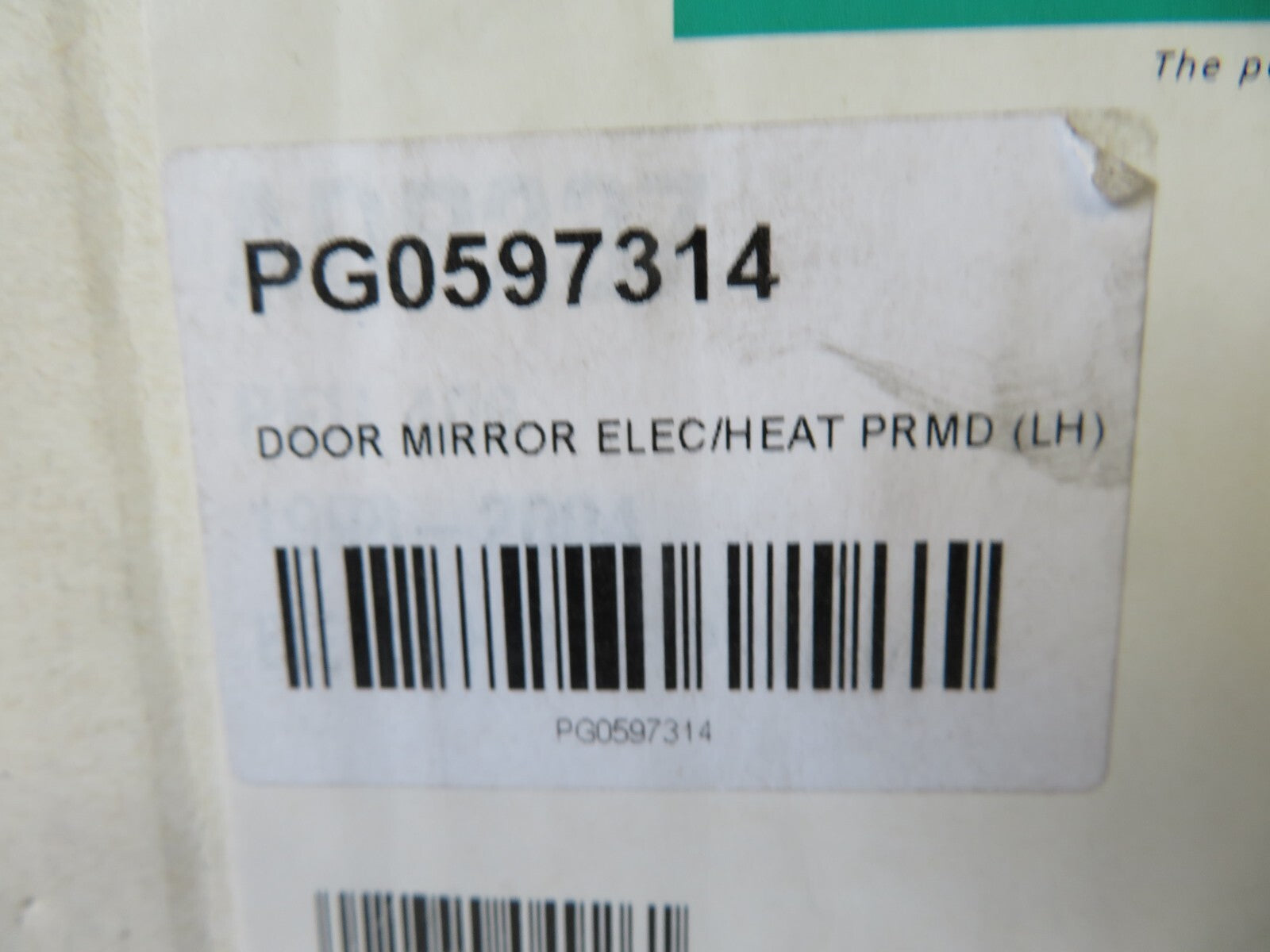 NSF LH PASSENGER DOOR WING MIRROR FOR PEUGEOT 406 1995-2005 PG0597314