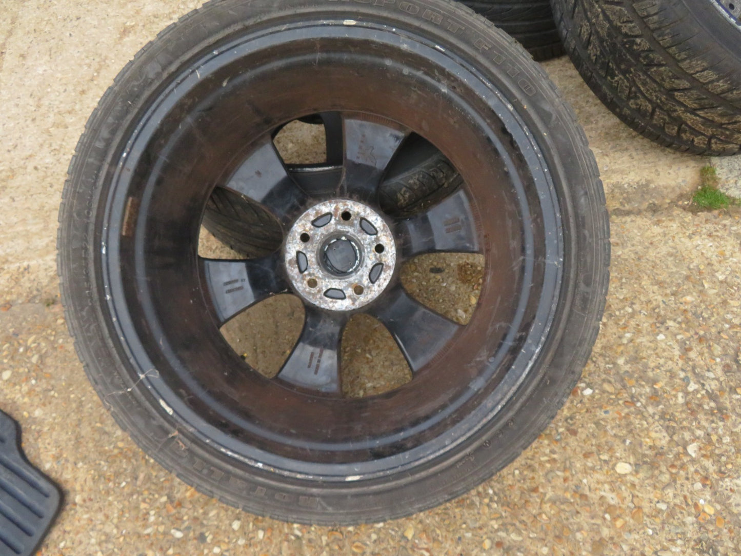 VEMIRI ARNAGE 22" ALLOY WHEELS WITH TYRES (SEE PHOTOS, NEED REFURB) 5 X 130 PCD